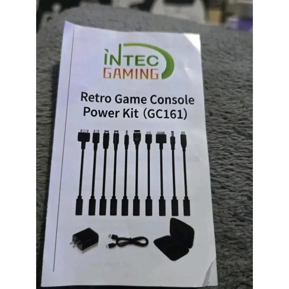 Intec Gaming Retro Game Console Power Supply Kit - Multiple Interfaces (GC161)